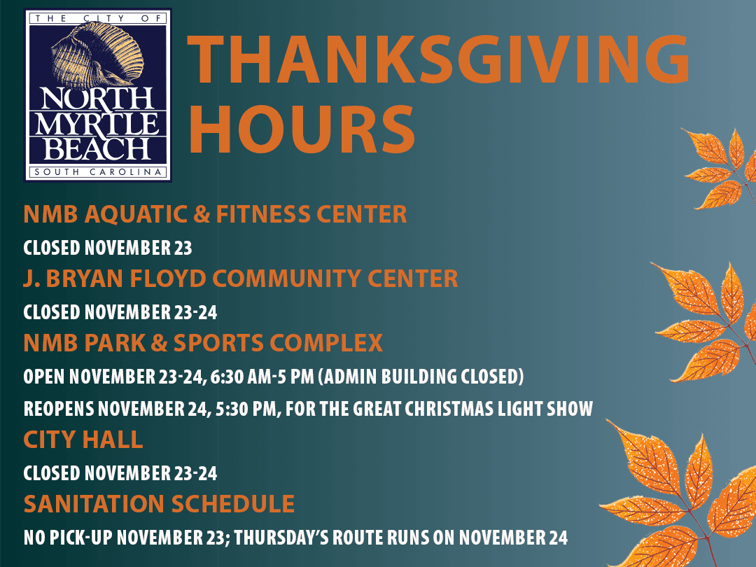 Thanksgiving Hours